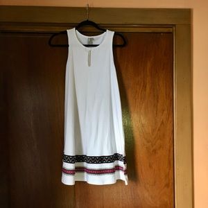 ASOS Maternity- PETITE Swing Dress w/ Embroidery